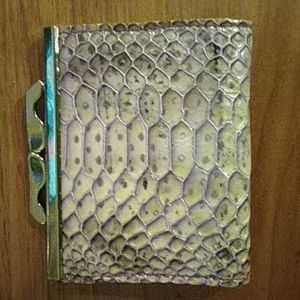 Abas - credit card, coin lavender purse